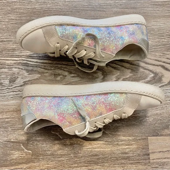 Vintage Havana Bianca Glitter Multi Slip On Sneakers 7