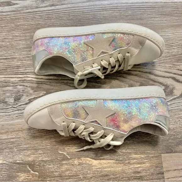 Vintage Havana Bianca Glitter Multi Slip On Sneakers 7