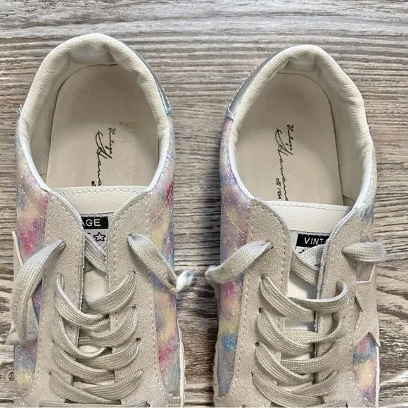 Vintage Havana Bianca Glitter Multi Slip On Sneakers 7