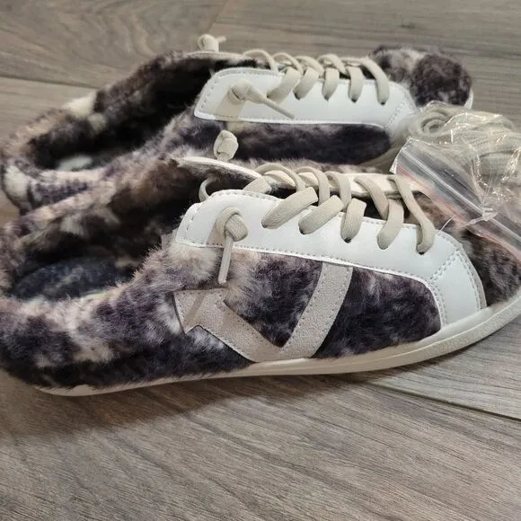Vintage Havana Snuggle Faux Fur Mule Sneakers Women’s Size 9 NWOB