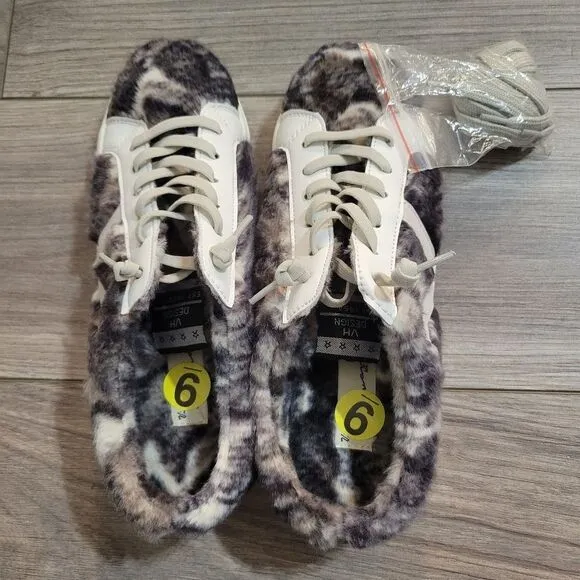 Vintage Havana Snuggle Faux Fur Mule Sneakers Women’s Size 9 NWOB