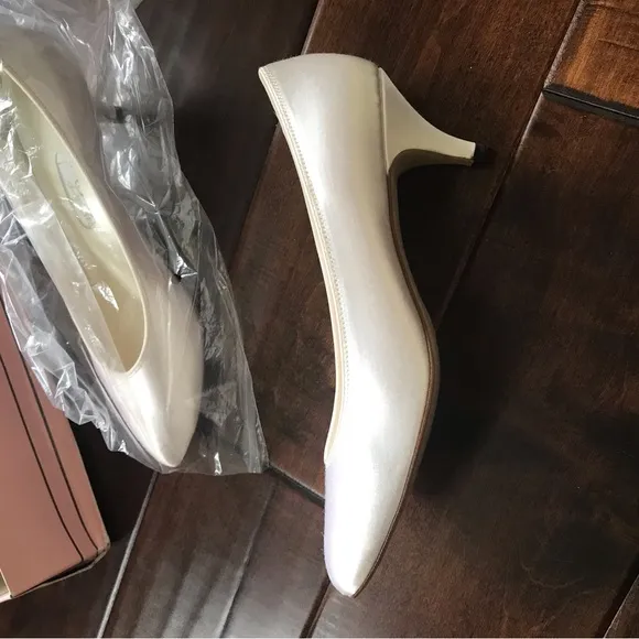 Vintage Morton Myles for the Warrens Satin Dress - Matching Pumps &amp; Clutch