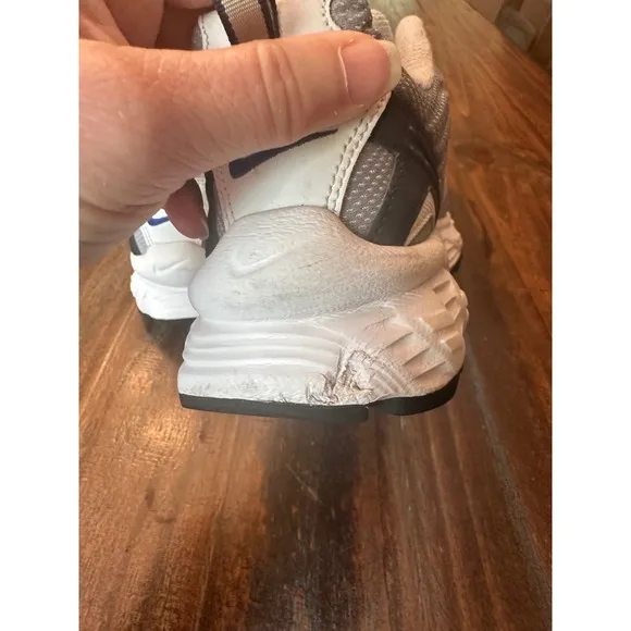 Vintage Nike Air Copious Running Shoes  Athletic Sneakers Gray White Size 9