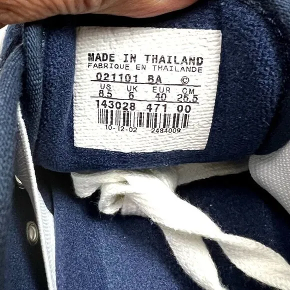 Vintage Nike Hermosa Blue Denim Slip-On Mule Sneakers