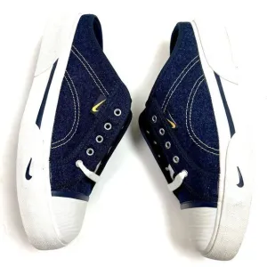 Vintage Nike Hermosa Blue Denim Slip-On Mule Sneakers