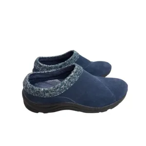 Vionic Arbor Women's Size 8.5 Suede Slip On Casual Nursing Clogs Walking Shoes