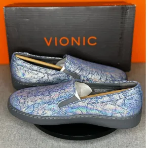 Vionic Avery PRO Metallic Anti Slip Flat Orthopedic NEW WITH BOX Size 7.5