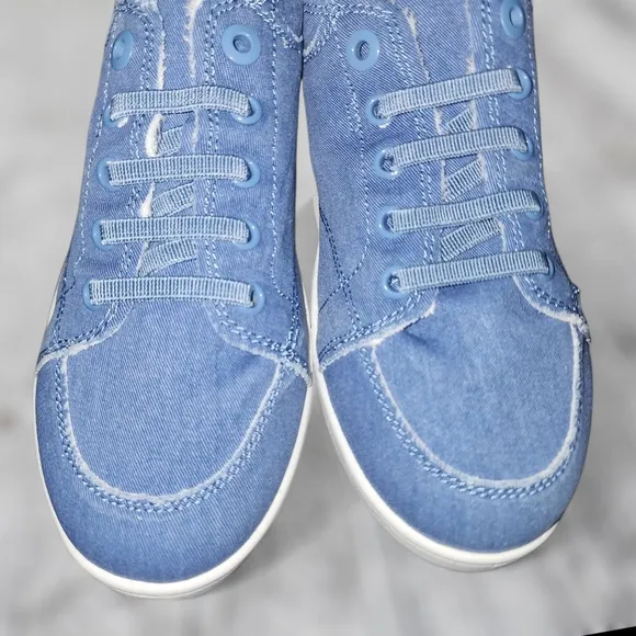 Vionic Beach Washable Canvas Casual Sneakers - Pismo Denim