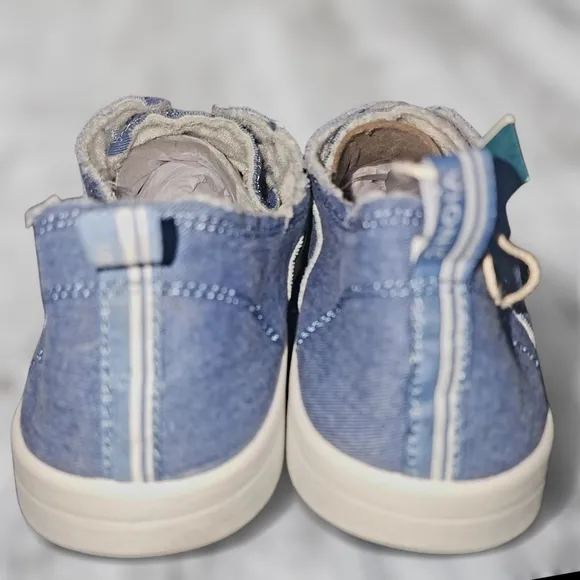 Vionic Beach Washable Canvas Casual Sneakers - Pismo Denim
