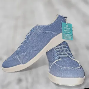 Vionic Beach Washable Canvas Casual Sneakers - Pismo Denim