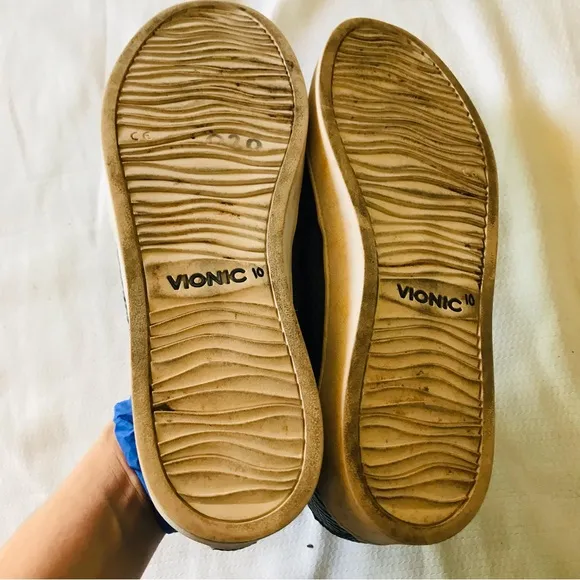 Vionic Blue Slip-On Sneakers