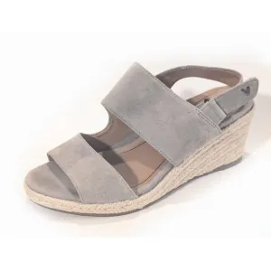 Vionic Brooke Wedge Sandals Suede Shoes Women's Sz 9