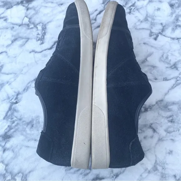 Vionic Jean Suede Slip On Sneakers Stretch Straps