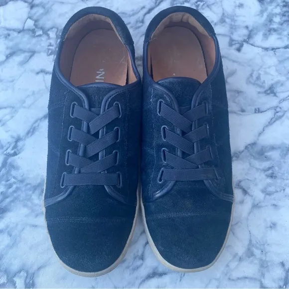 Vionic Jean Suede Slip On Sneakers Stretch Straps