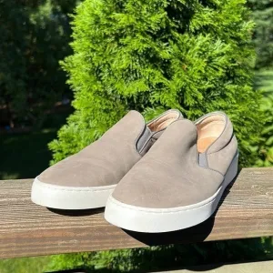 Vionic Midi Slip-on Sneakers In Gray Size US 7.5