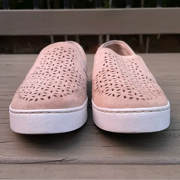 Vionic Splendid Midi Perf Slip On Dusty Pink Shoes size 6