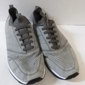 Vionic Trent men's athletic Grey Bleu sneakers size 12 casual office performance