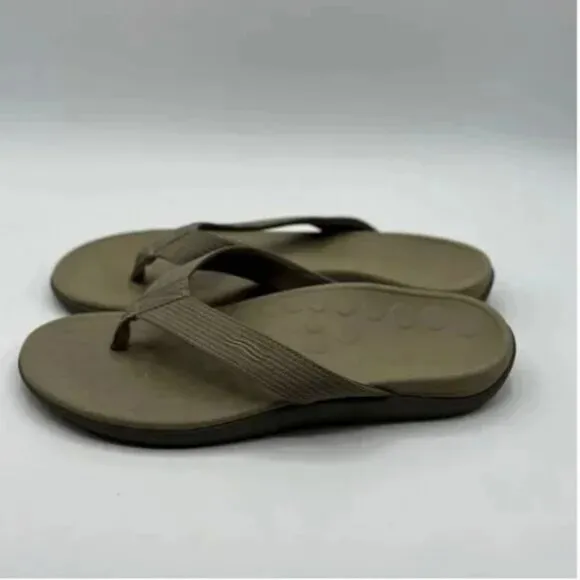 Vionic Unisex Wave Toe-post Sandal with Concealed Orthotic Arch Support M8/W9