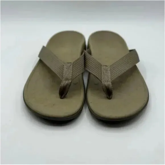 Vionic Unisex Wave Toe-post Sandal with Concealed Orthotic Arch Support M8/W9
