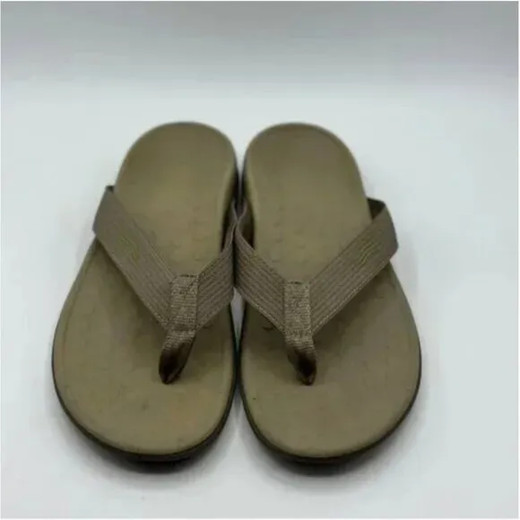 Vionic Unisex Wave Toe-post Sandal with Concealed Orthotic Arch Support M8/W9