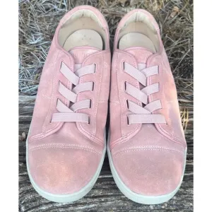 Vionic WOMEN’s Jean suede pink slip on sneakers Size 9.5