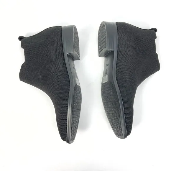 VIVAIA Black Square Toe Water Repellent Ankle Boots Ryan Pro Bootie 37