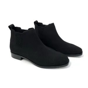 VIVAIA Black Square Toe Water Repellent Ankle Boots Ryan Pro Bootie 37