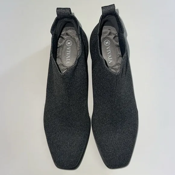 VIVAIA Ryan Pro Square-Toe Water-Repellent Ankle Boots Rich Grey
