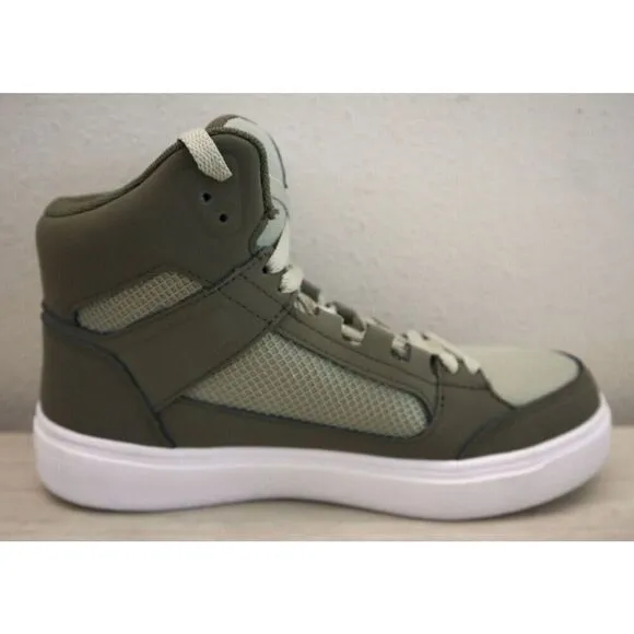 Volcom Men's Sz 7.5M Olive Green/Gray Evolve EH High Top Comp Toe Shoes
