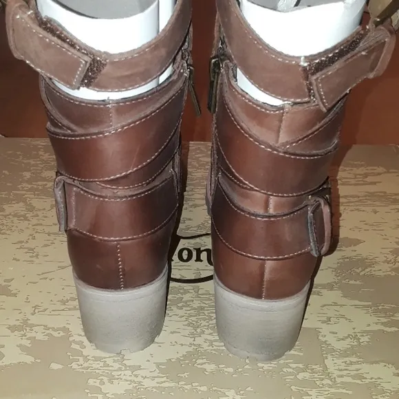 Von Dutch Stayvertical Leather Bootie
