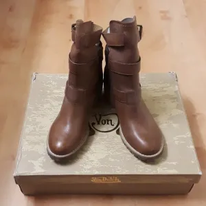 Von Dutch Stayvertical Leather Bootie
