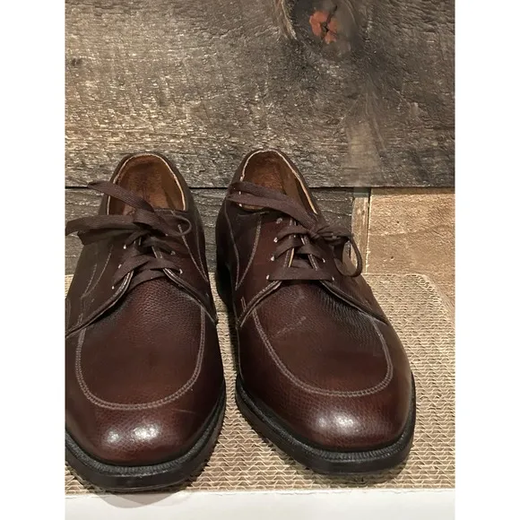 Vtg Florsheim Imperial Wingtip Brown Dress Shoes Mens 7.5 D Leather 620007 EUC