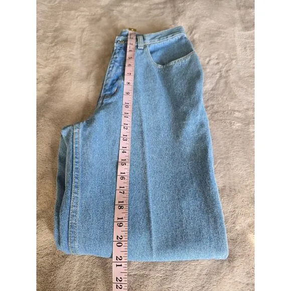 VTG NWOT Red Taps USA Spirit Jeans High Waist Straight Leg Size 27 Made in USA
