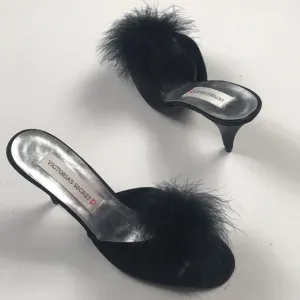 VTG, VICTORIAS SECRET WOMEN SHOES SLIPPERS SIZE 6