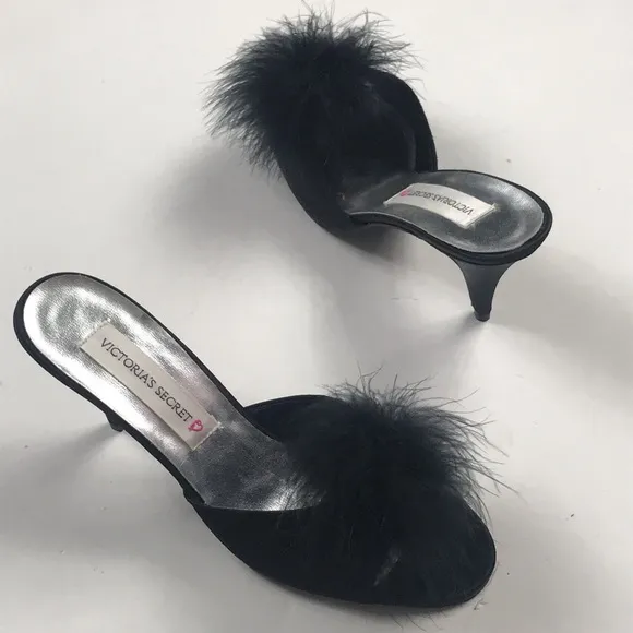 VTG, VICTORIAS SECRET WOMEN SHOES SLIPPERS SIZE 6