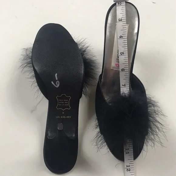 VTG, VICTORIAS SECRET WOMEN SHOES SLIPPERS SIZE 6