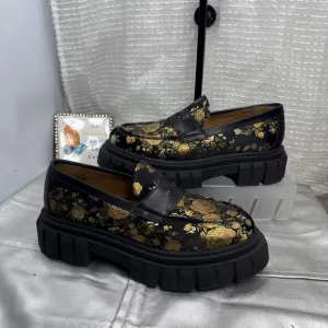 (W9) Women's TAFT Flora Loafer Dress Shoes in Eden Size 8 EU 39