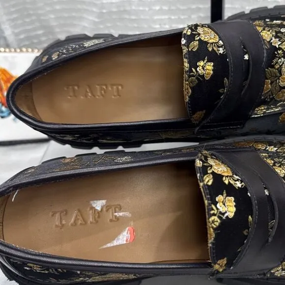 (W9) Women's TAFT Flora Loafer Dress Shoes in Eden Size 8 EU 39