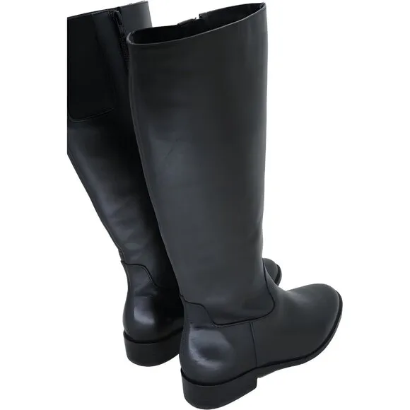 Walking Cradles Meadow, Black Wide Calf Boots 6.5 W
