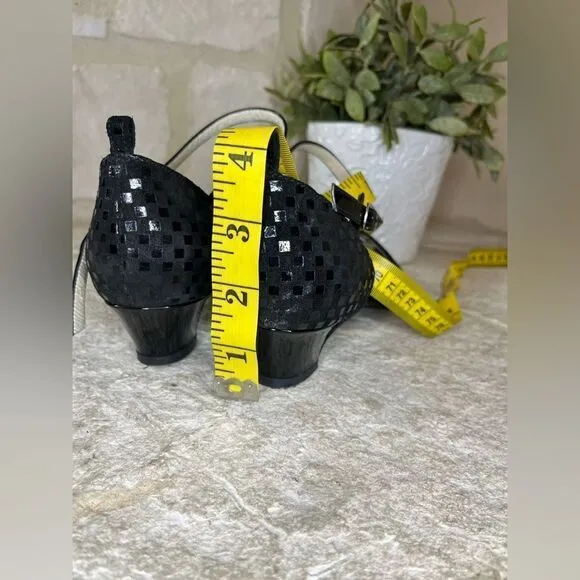 Werner Kern SANNA Black dance shoes Size 4.5 US 8 Eu 37 1/3