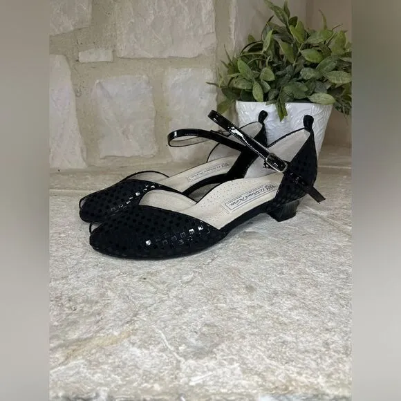 Werner Kern SANNA Black dance shoes Size 4.5 US 8 Eu 37 1/3