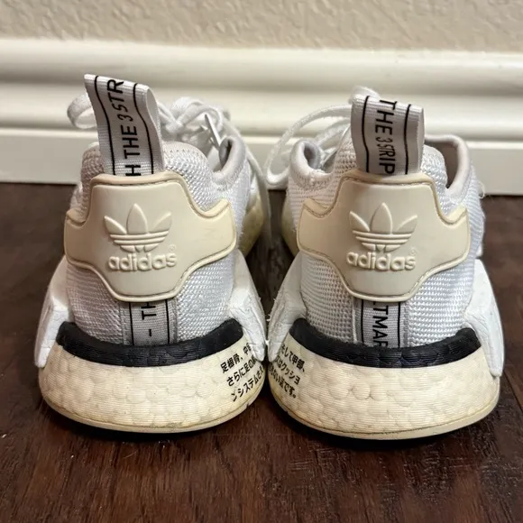 White Adidas NMD R1 - Japan Cloud Sneakers Sz 5