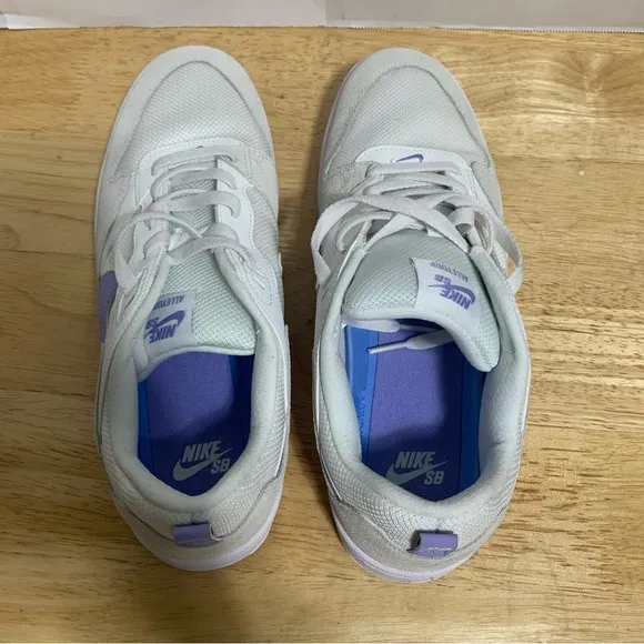 Wmns Alleyoop SB Summit White Light‎ Thistle-CQ0369-102 Size 12
