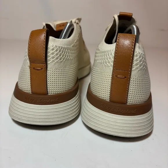Wolf &amp; Shepherd SwiftKnit Derby Men’s Size 11 Cream Shoes Dress Sneakers