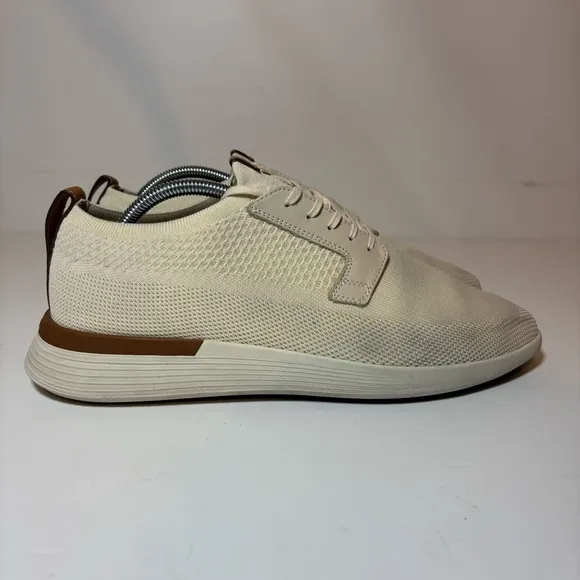 Wolf &amp; Shepherd SwiftKnit Derby Men’s Size 11 Cream Shoes Dress Sneakers