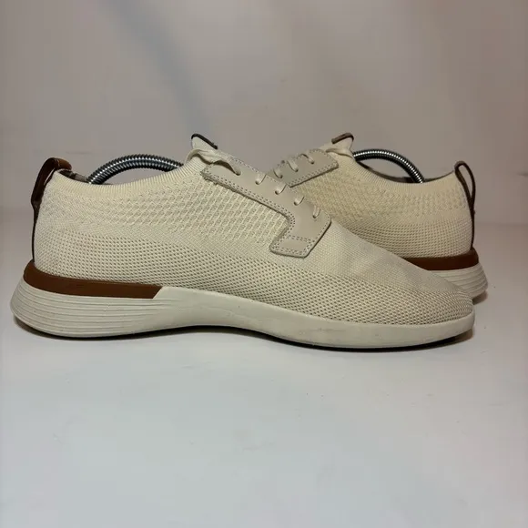 Wolf &amp; Shepherd SwiftKnit Derby Men’s Size 11 Cream Shoes Dress Sneakers