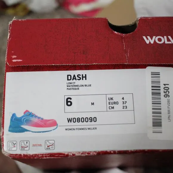 Wolverine Dash Composite Toe Women's Size 6