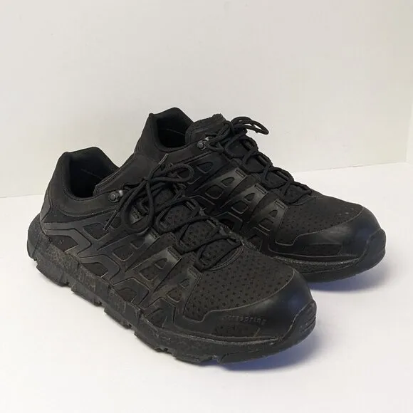 Wolverine Rev Durashocks Composite Toe Work Sneakers, Black, Men's 12 M
