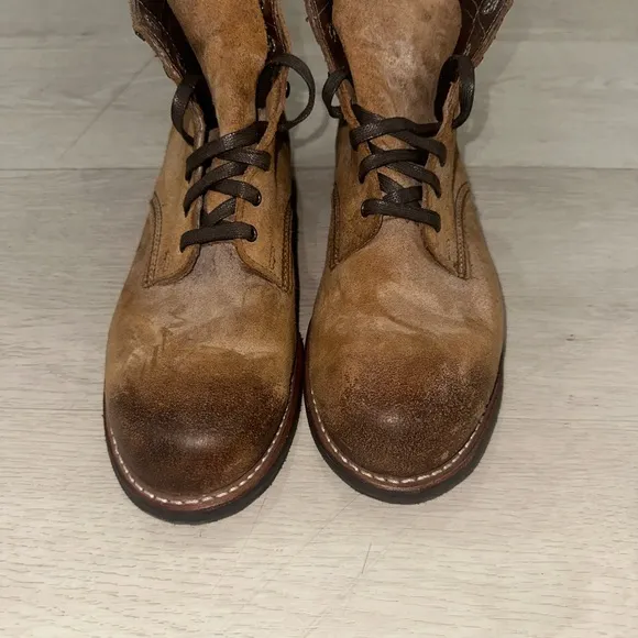 Wolverine Tan Suede Ankle Boots with Goodyear Welt