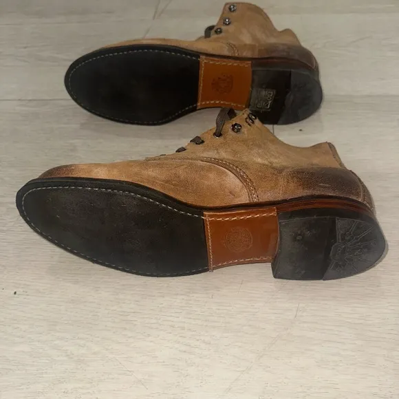 Wolverine Tan Suede Ankle Boots with Goodyear Welt